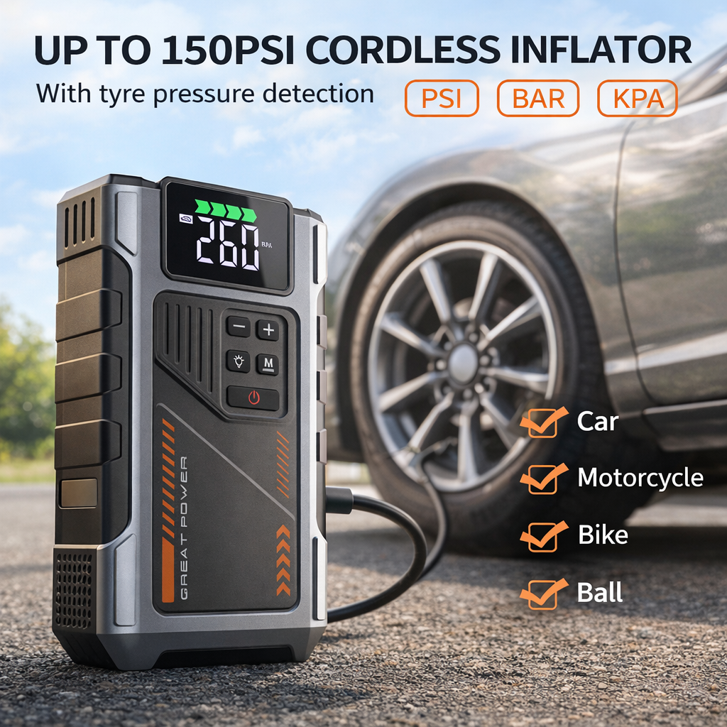 DriveBase Emergency Jump Starter