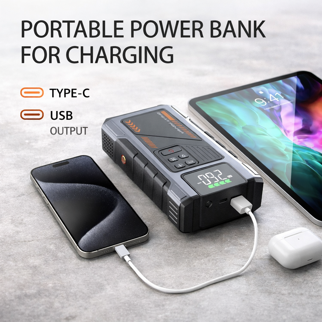 DriveBase Emergency Jump Starter