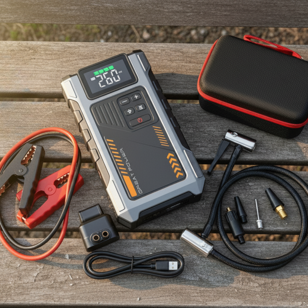 DriveBase Emergency Jump Starter